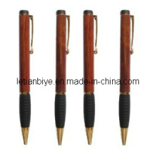 Presente Item caneta de madeira com Grip de borracha (LT-C199)
